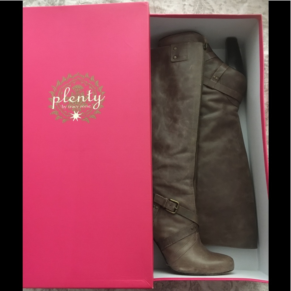Tracy Reese leather boots